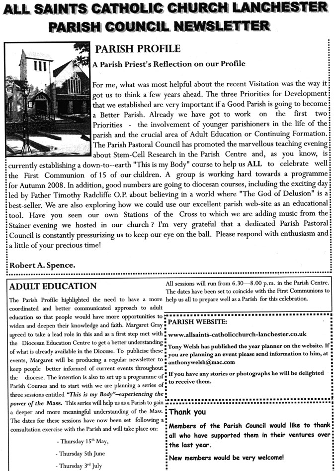 Parish Council Newsletter